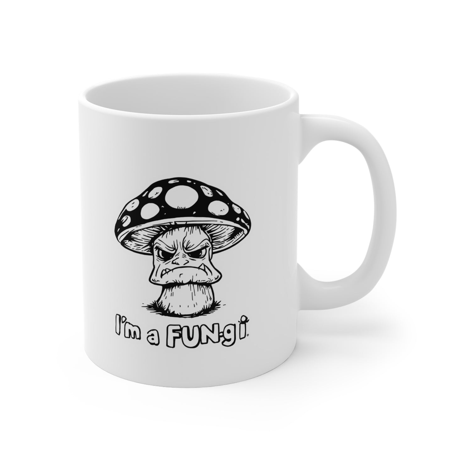 Funny Fungi Mug – Perfect Gift for Mushroom Lovers, Gatherings, Café, Coffee Breaks, Birthdays