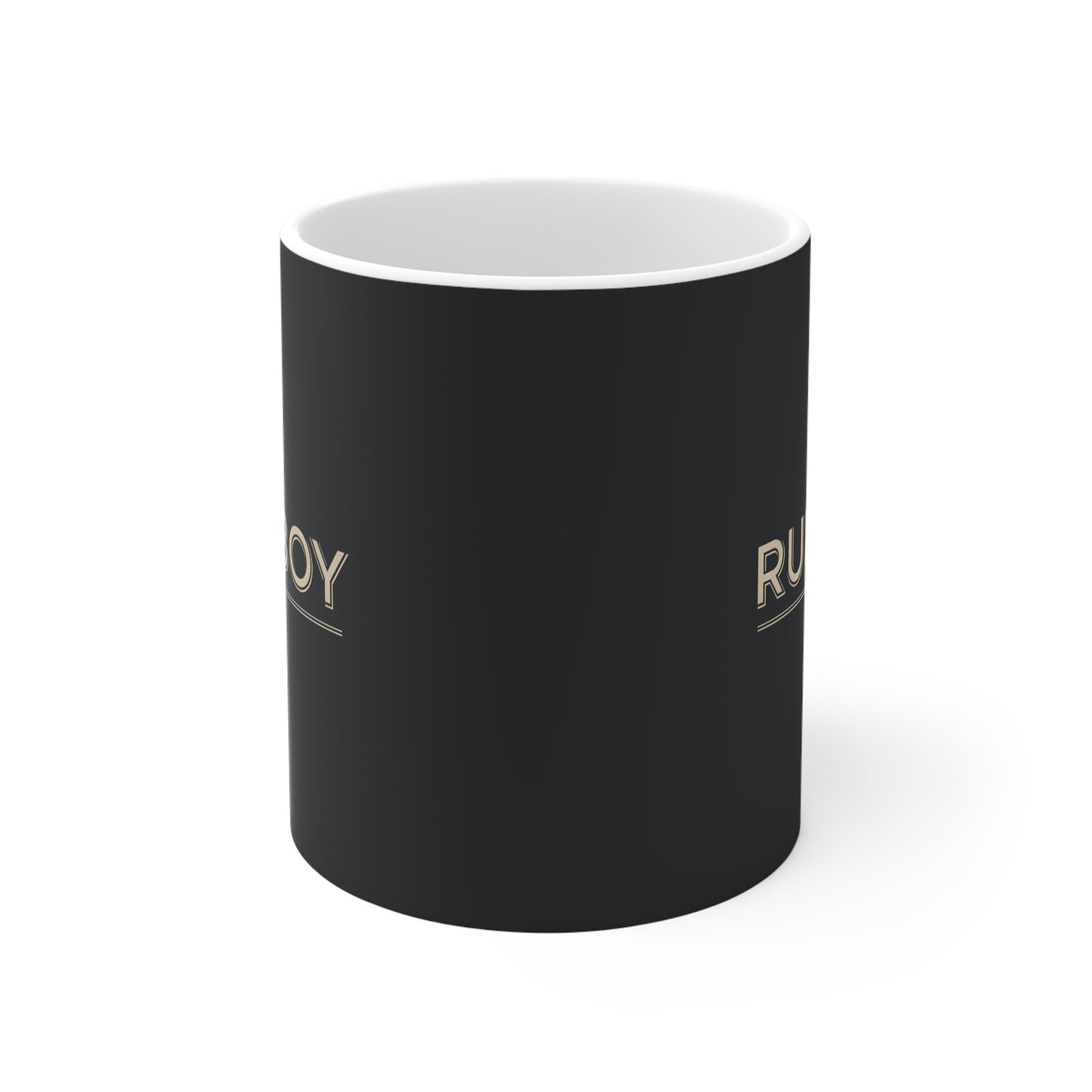 Rudeboy Coffee Mug, Unique Gift for Music Lovers, Stylish Tea Cup, Cool Black Mug, Motivational Drinkware