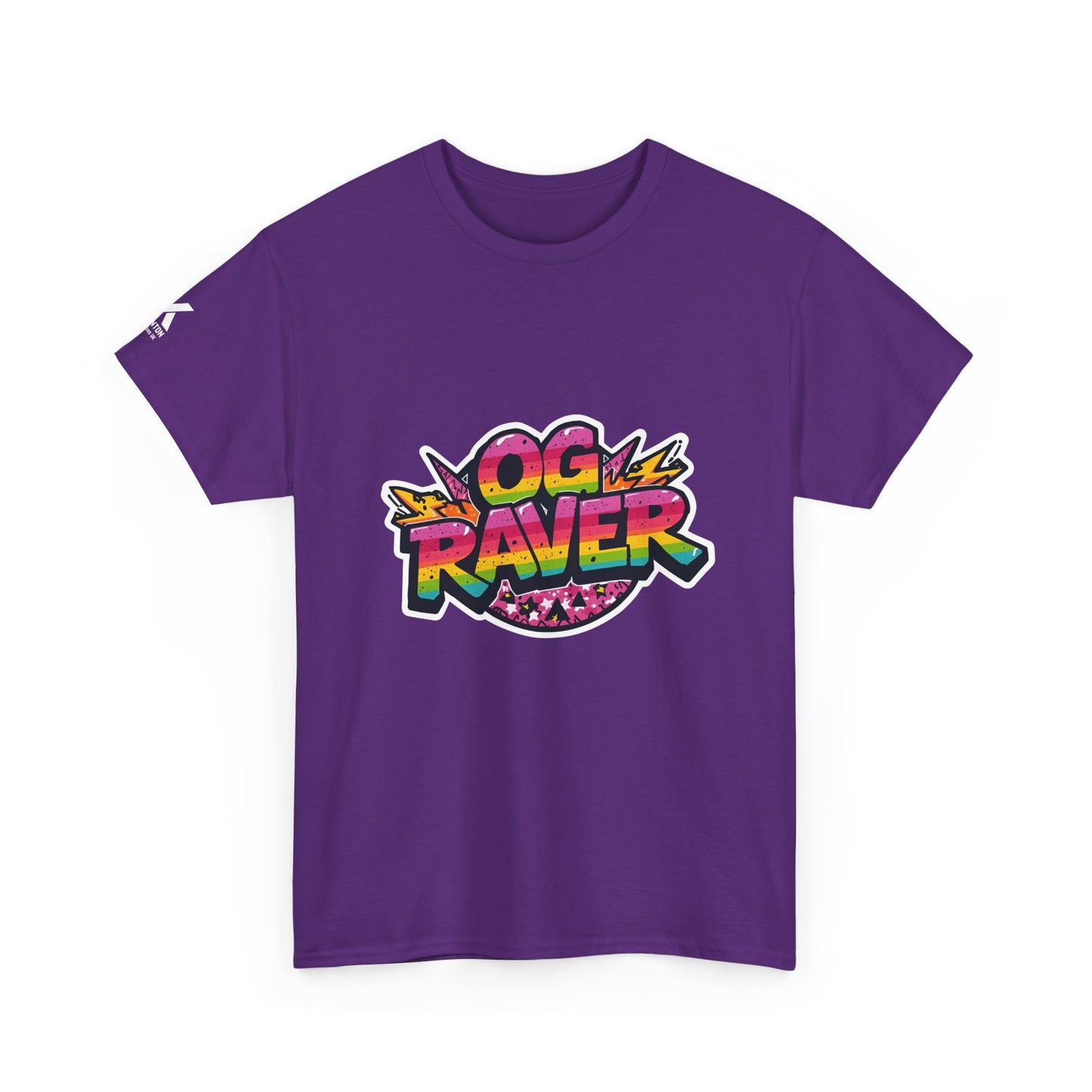 OG Raver T-Shirt – Retro Graffiti Festival Tee on Gildan 5000