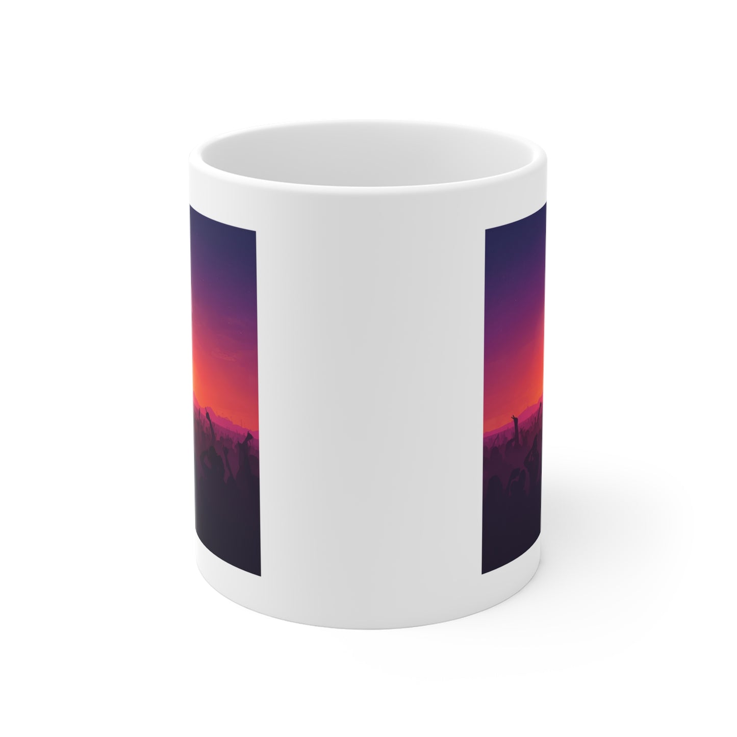 Ibiza Sunset Vibe Mug | Iconic Balearic Beat Coffee Cup (11oz)