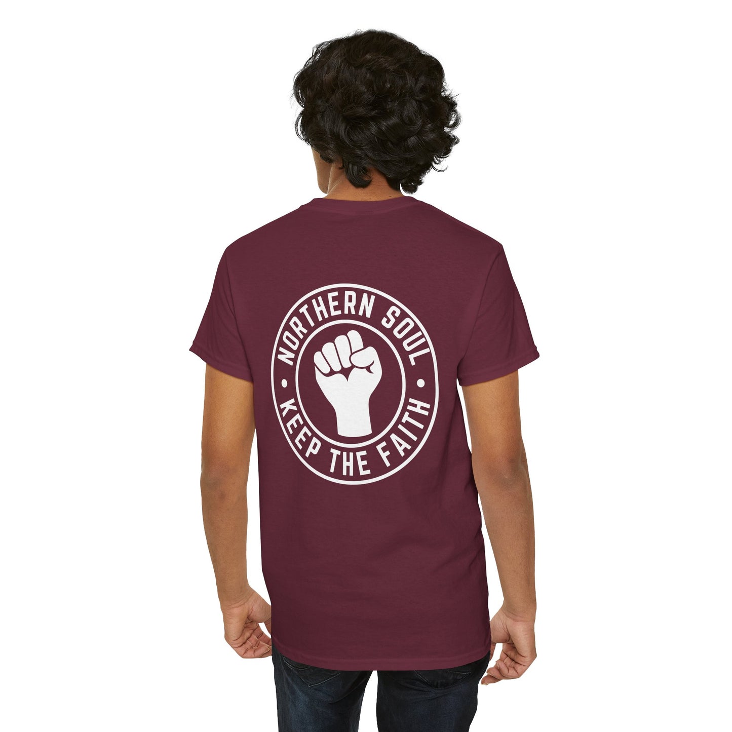 Keep The Faith Northern Soul T-Shirt – Chest and Back print
