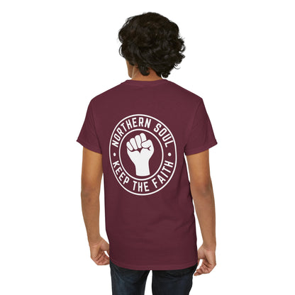Keep The Faith Northern Soul T-Shirt – Chest and Back print
