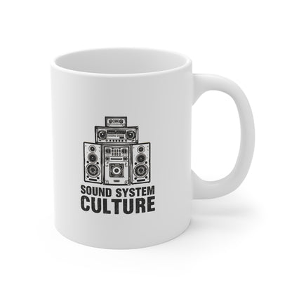 Sound System Culture Mug | Music Lover Gift, Coffee Cup, Retro Vibe, Housewarming Present, Home Decor