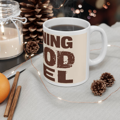 Morning Wood Fuel – Funny Raunchy Coffee Mug