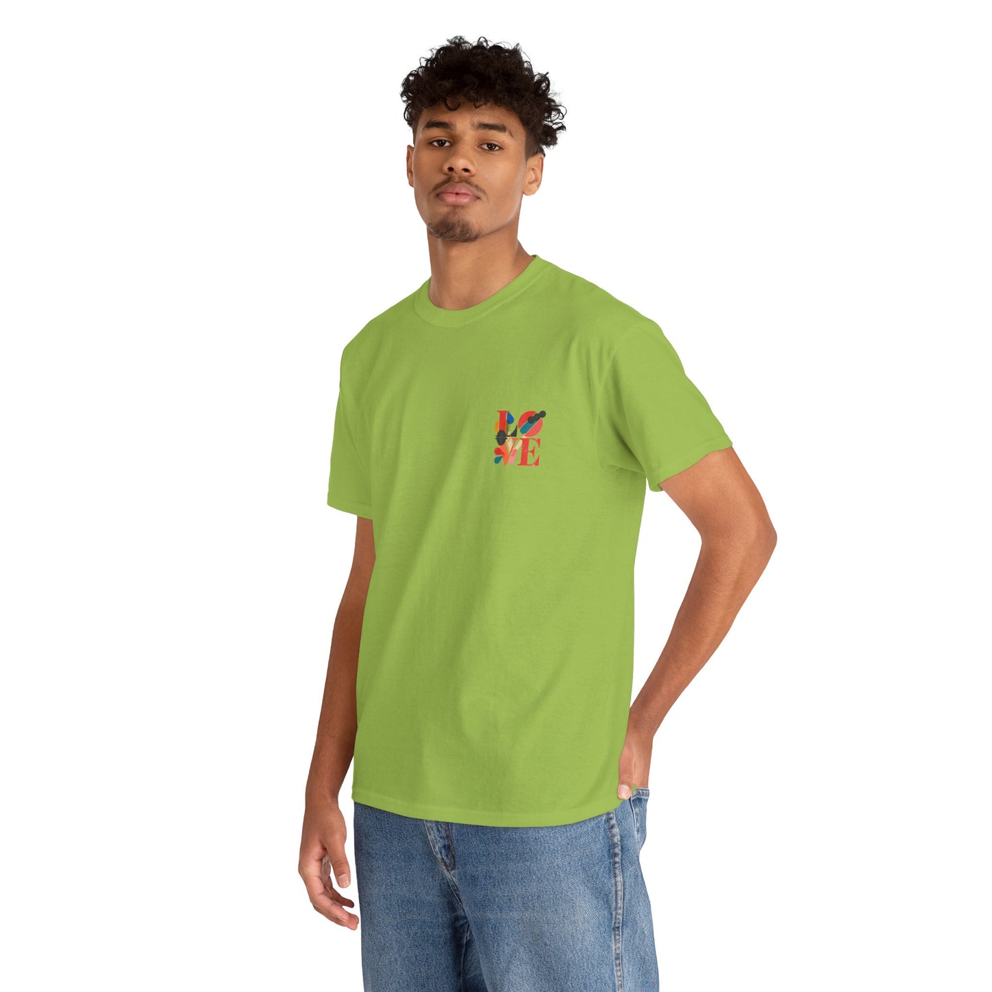 Abstract "LOVE" T-Shirt | Colorful Artistic Graphic Tee