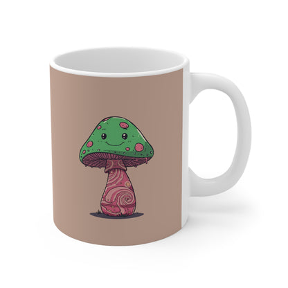 Whimsical Mushroom Mug - Cute Coffee Cup for Nature Lovers, Fun Gift for Birthdays, Housewarming, Easter, or Just Because!