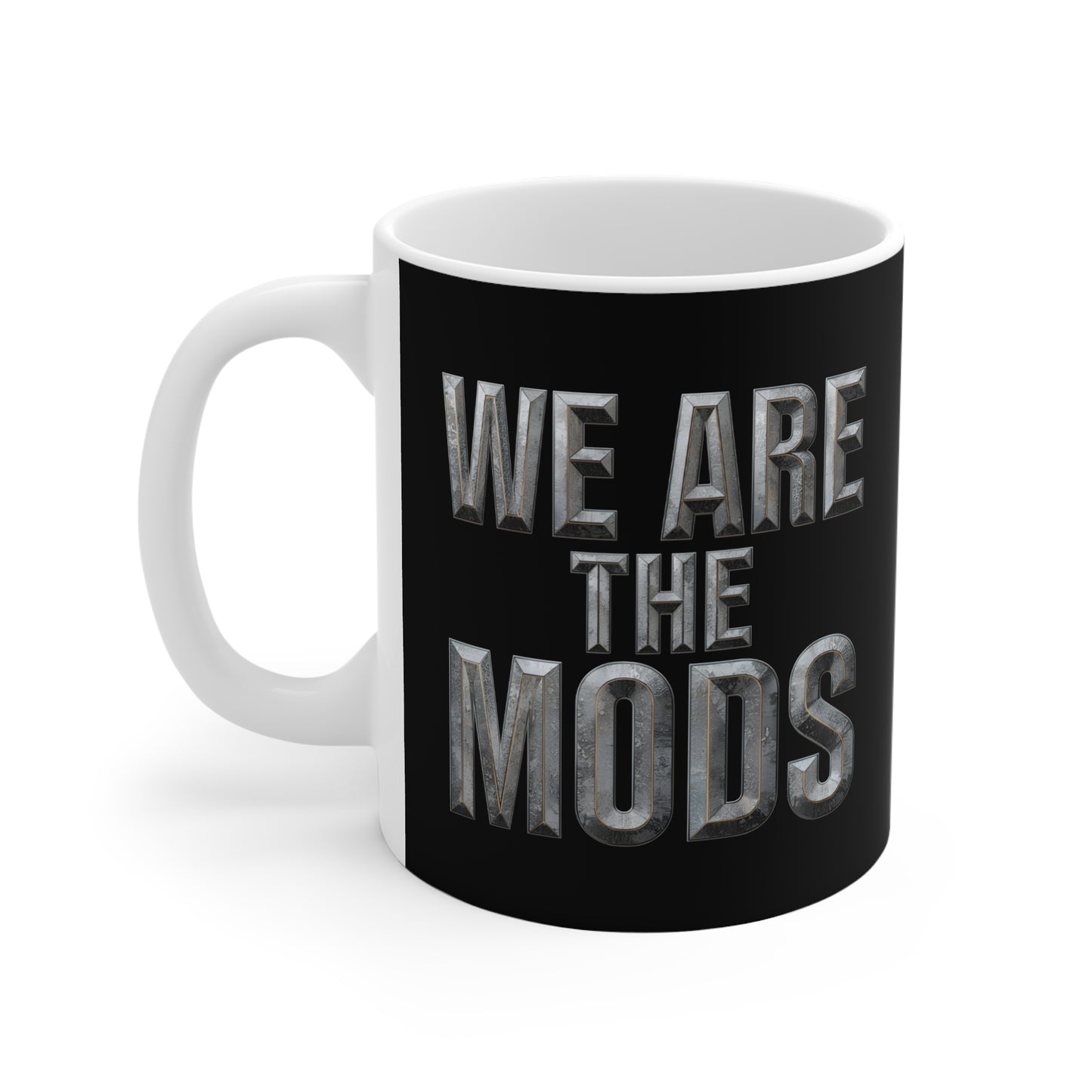 Mod-Inspired 11oz Mug - Perfect Gift for Music Lovers, Office Decor, Birthday Present, Unique Homeware, Coffee Tea Drinking