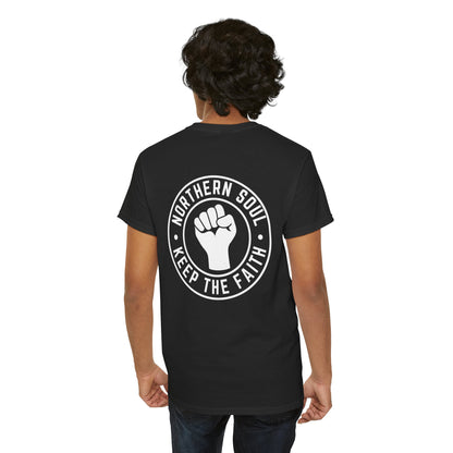 Keep The Faith Northern Soul T-Shirt – Chest and Back print