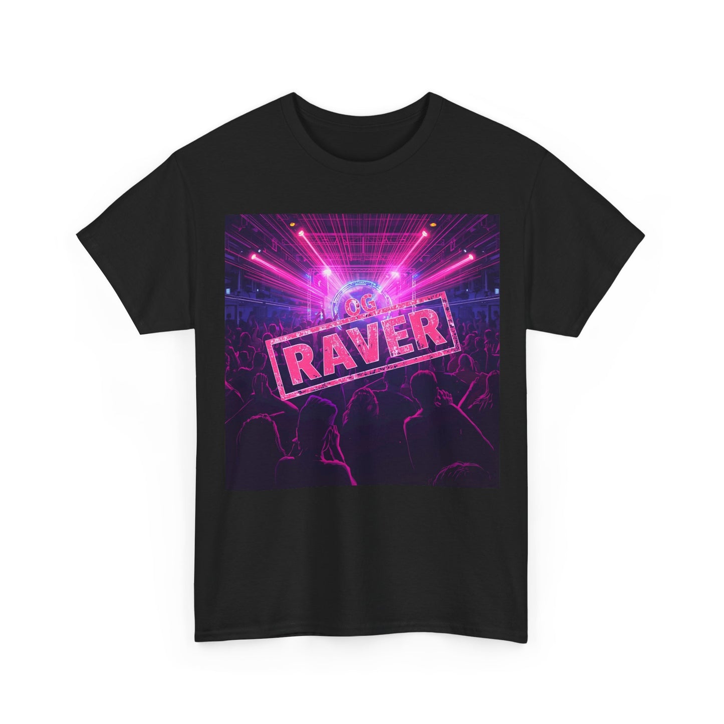 OG Raver T-Shirt – Retro Rave Culture Tee (Gildan 5000)