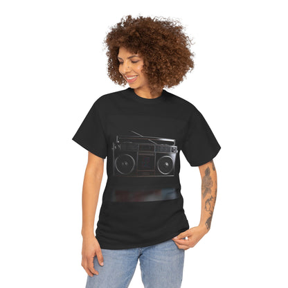 Still Got Bass Boombox T-Shirt – Retro Old School Speaker Tee (Gildan 5000)