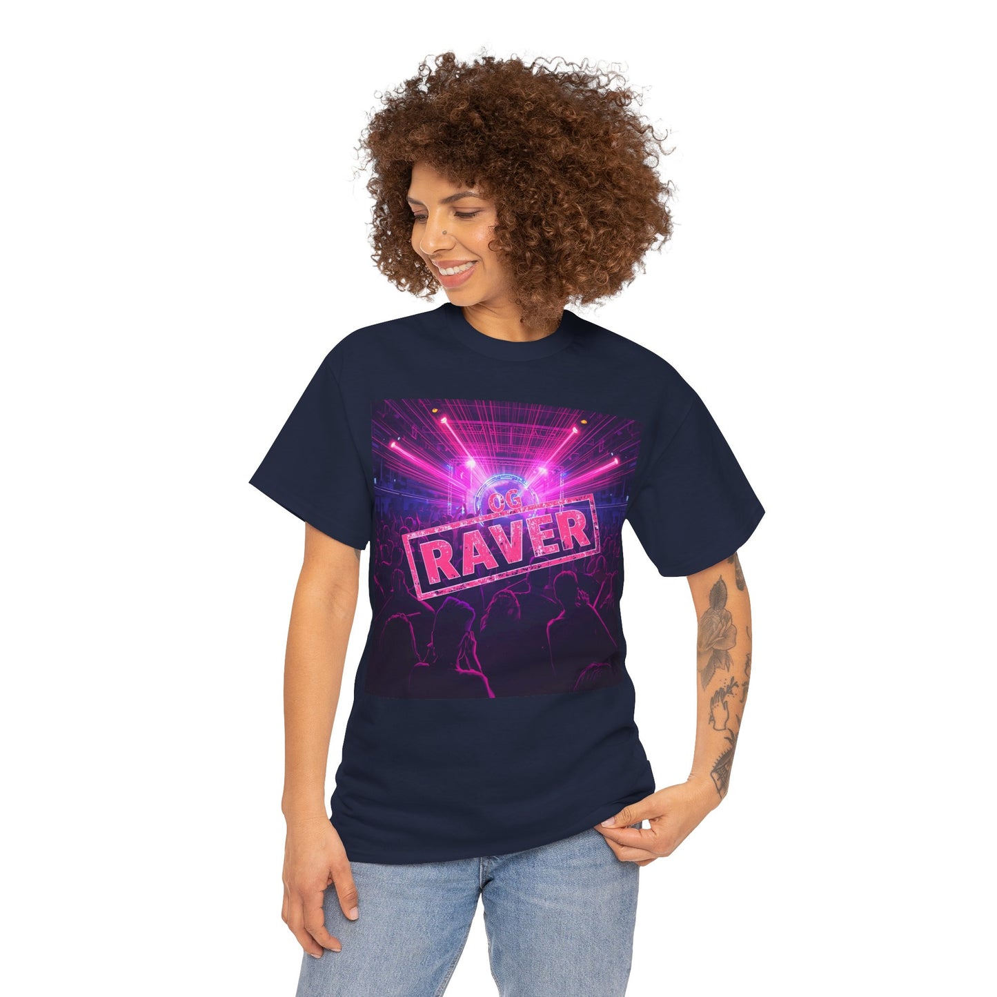 OG Raver T-Shirt – Retro Rave Culture Tee (Gildan 5000)