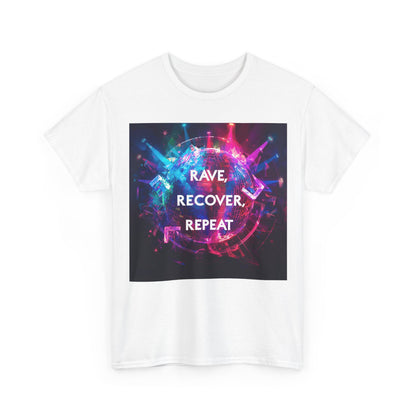 Rave, Recover, Repeat T-Shirt – Gildan 5000 Heavyweight Cotton