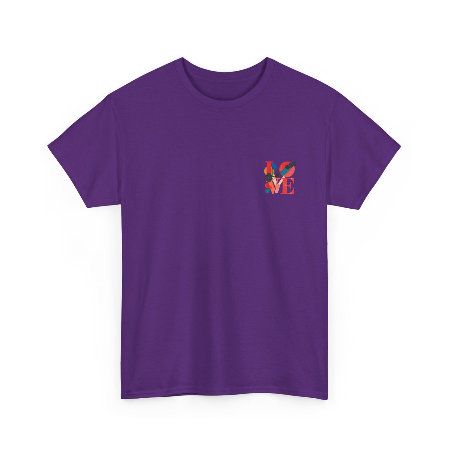 Abstract "LOVE" T-Shirt | Colorful Artistic Graphic Tee