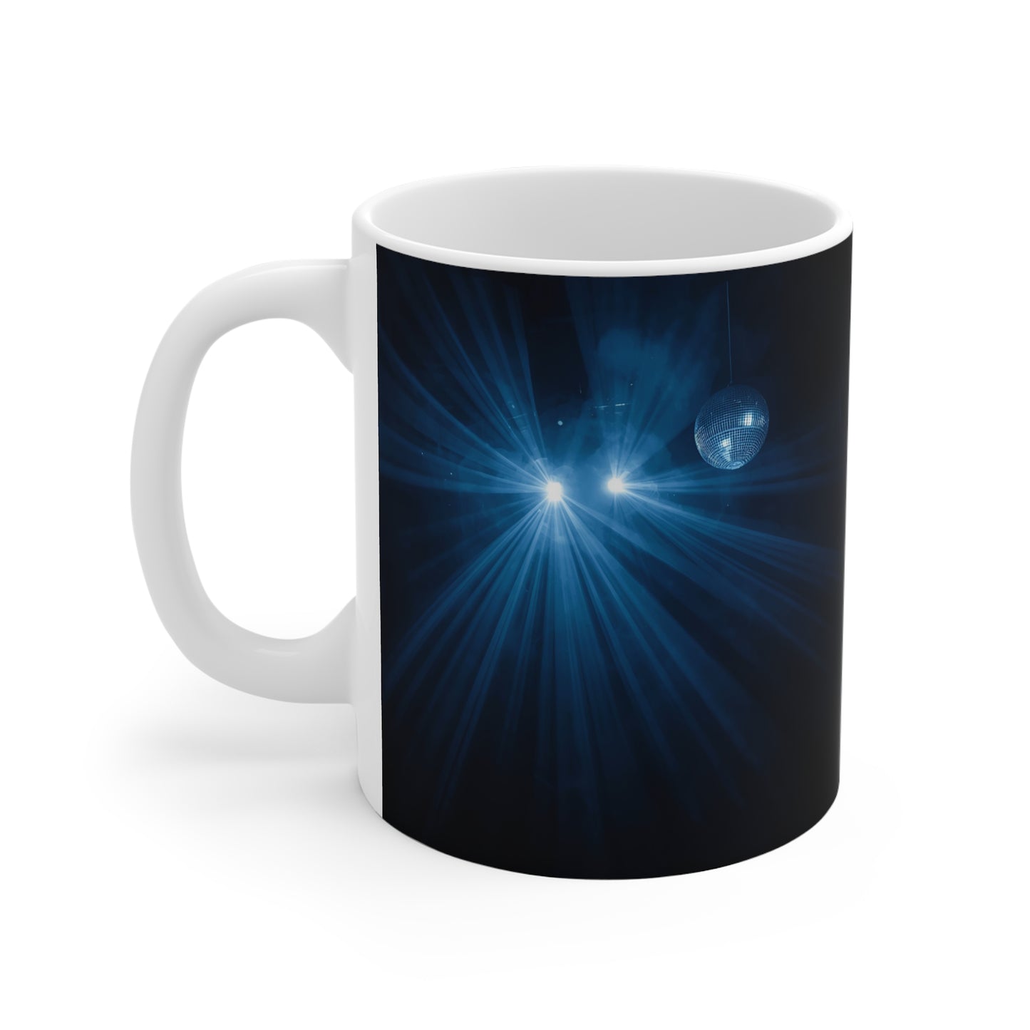 Energizing Cosmic Mug, Night Sky Coffee Cup, Astronaut Theme Drinkware, Unique Astronomy Gift, Space Lover's Mug