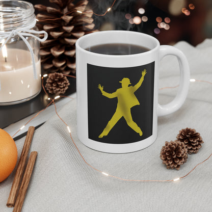 Theatrical Dance Mug, Perfect Gift for Dancers, Unique Coffee Cup, Home Decor, Inspirational Mug