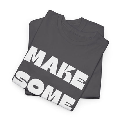 Make Some Noise T-Shirt – Bold Statement & Music Wear – Charcoal