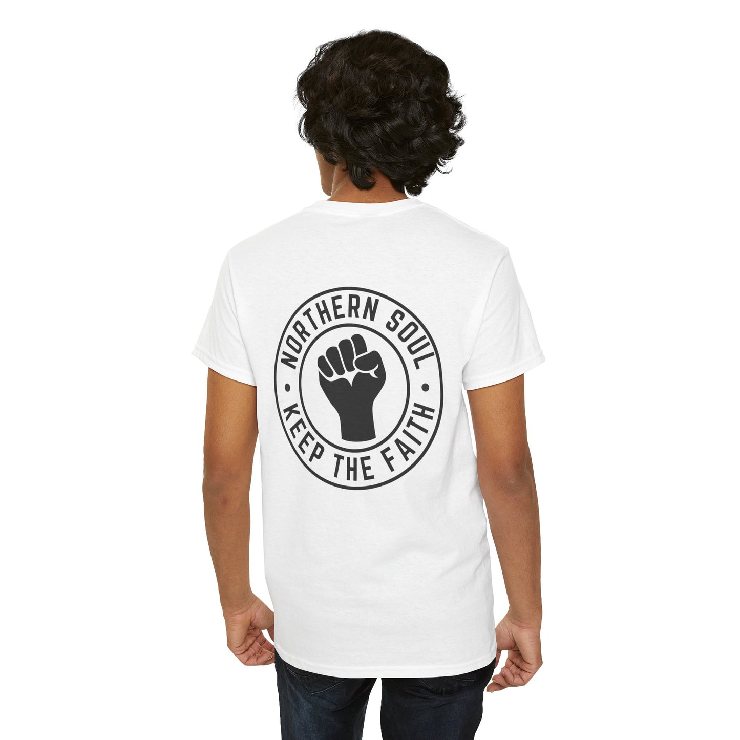 Keep The Faith Northern Soul T-Shirt – Chest and Backprint
