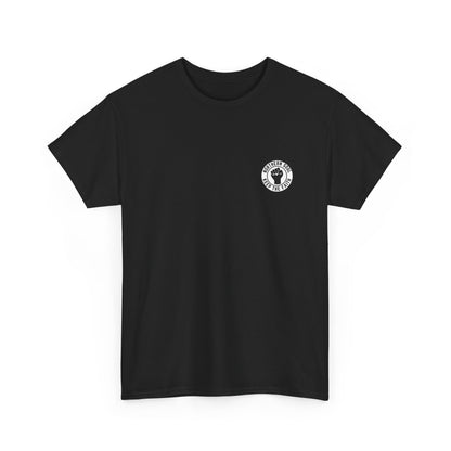 Keep The Faith Northern Soul T-Shirt – Chest & Backprint - Black on White