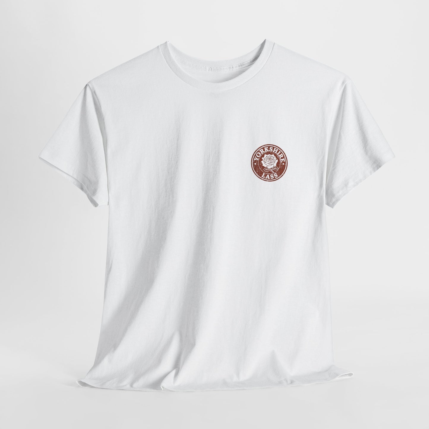 Yorkshire Lass T-Shirt | Simply Yorkshire Collection | White Rose of Yorkshire Tee