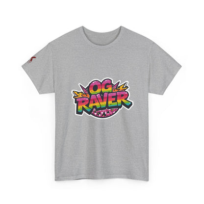 OG Raver T-Shirt – Retro Graffiti Festival Tee on Gildan 5000