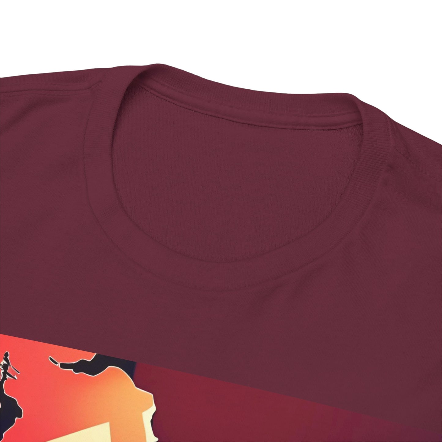 I Love Great Britain T-Shirt – Union Jack Map & Heart Wear – Maroon