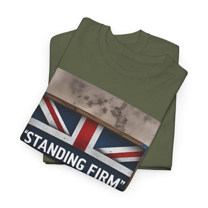 Standing Firm T-Shirt – Union Jack & British Pride Wear – Unisex