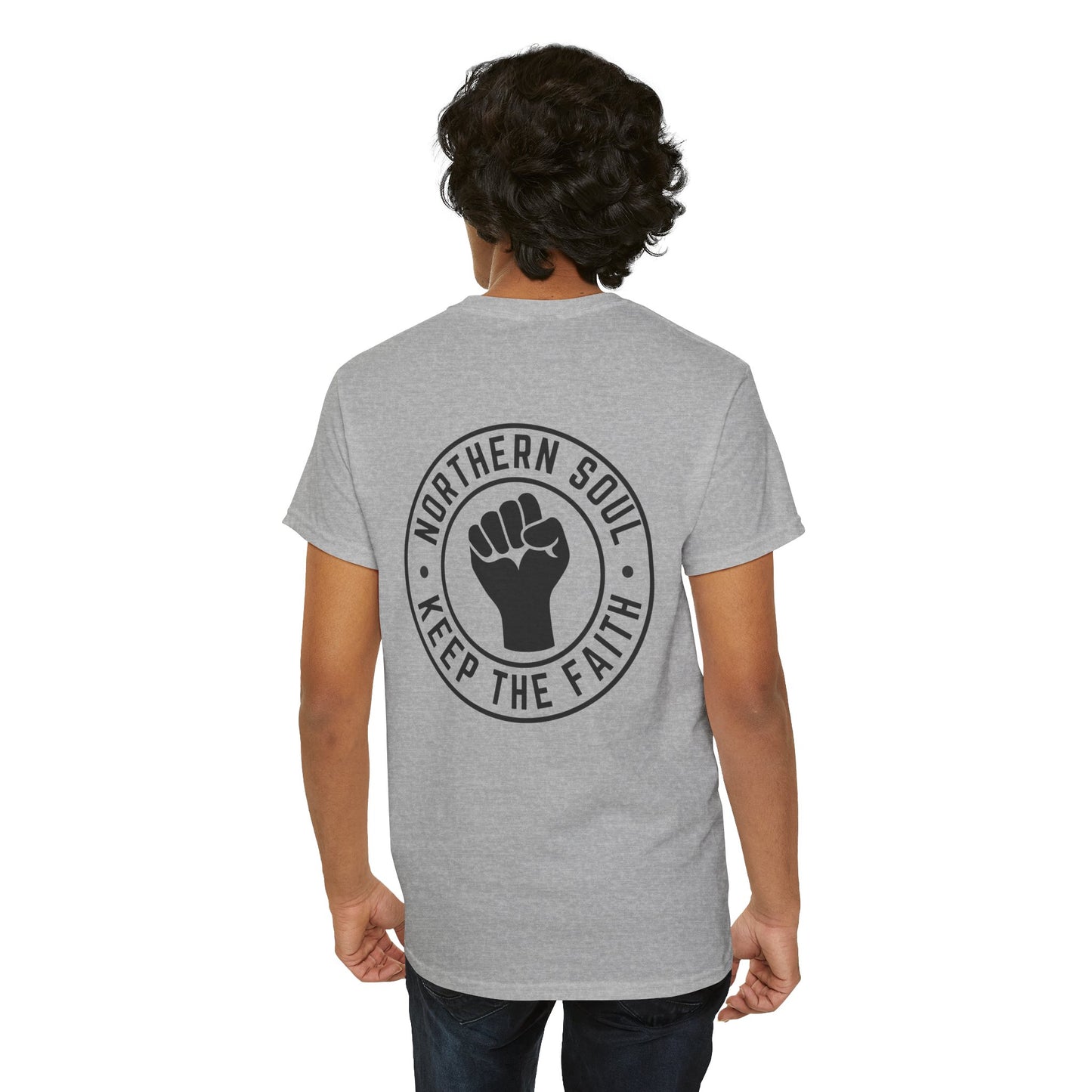 Keep The Faith Northern Soul T-Shirt – Chest and Backprint