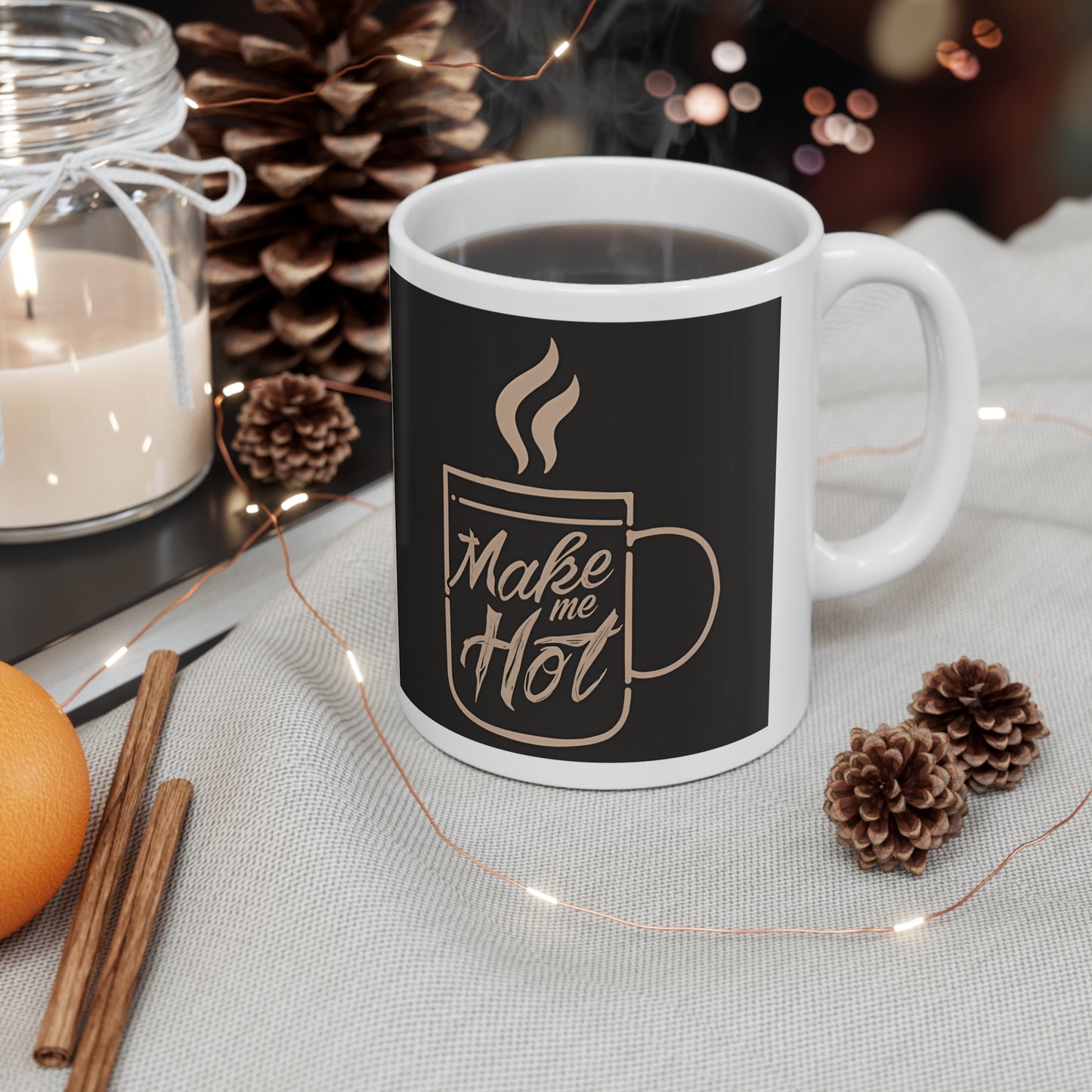 Fill Me Deep, Make Me Hot – Naughty Funny Coffee Mug