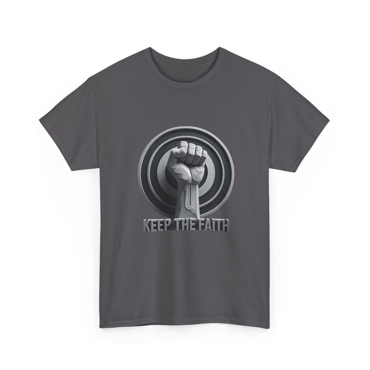 Northern Soul Fist T-Shirt – Keep The Faith Bullseye Symbol – Unisex