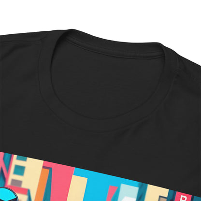 Peace Scooter T-Shirt – Vibrant Urban Mod Wear – Black