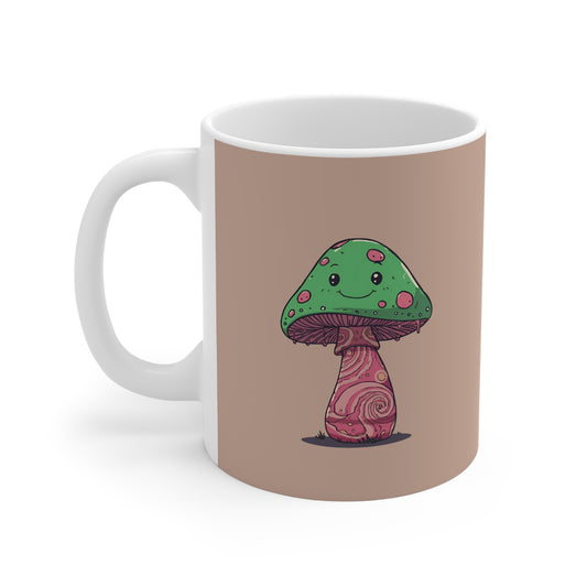 Whimsical Mushroom Mug - Cute Coffee Cup for Nature Lovers, Fun Gift for Birthdays, Housewarming, Easter, or Just Because!