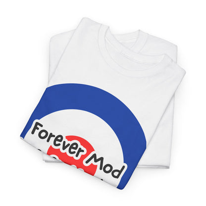 Forever Mod Forever Modern T-Shirt – Classic Bullseye & Mod Wear – White