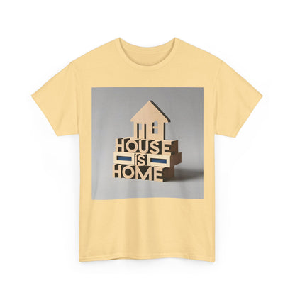 House Is Home T-Shirt – House Music & DJ Wear – Gold