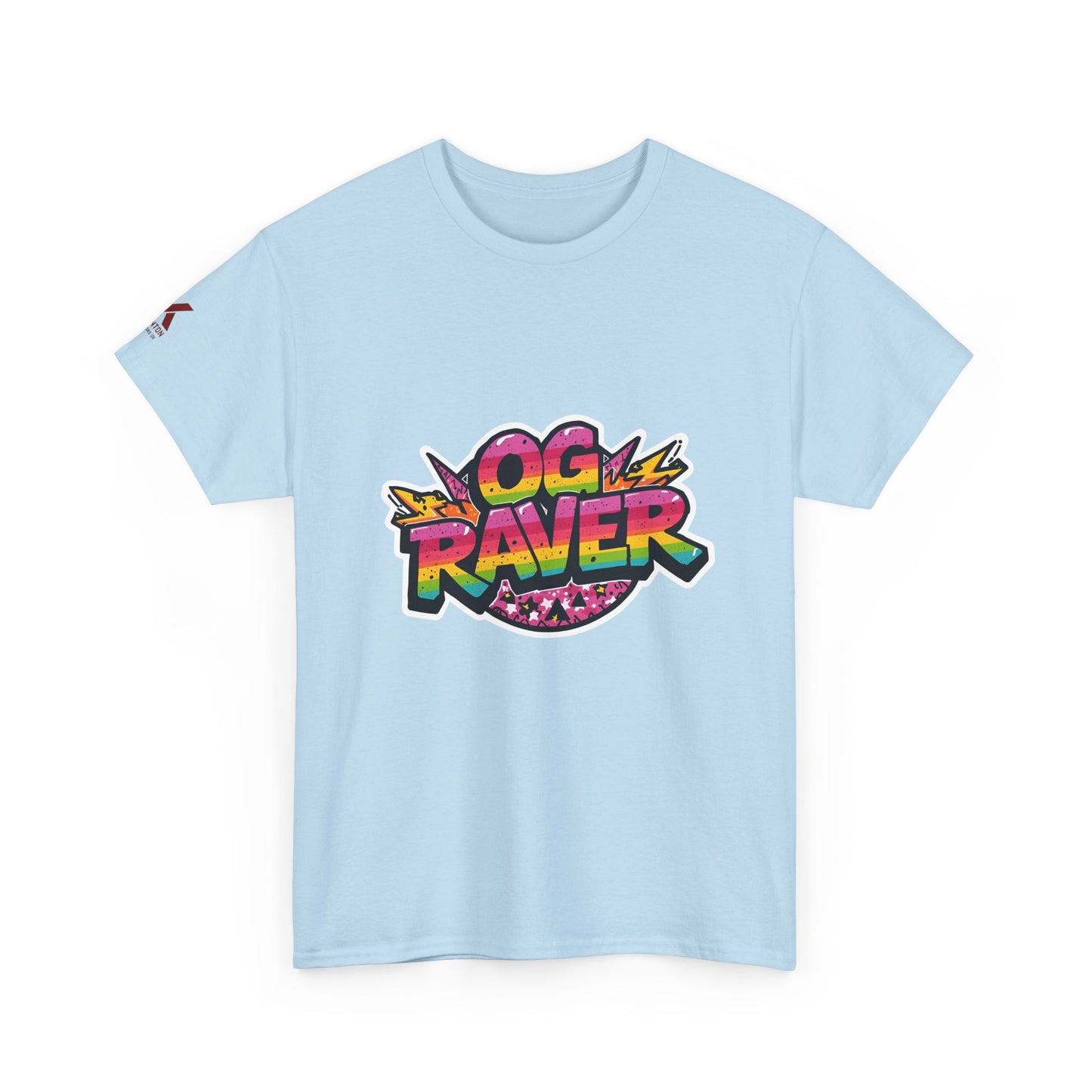 OG Raver T-Shirt – Retro Graffiti Festival Tee on Gildan 5000