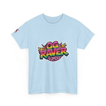OG Raver T-Shirt – Retro Graffiti Festival Tee on Gildan 5000