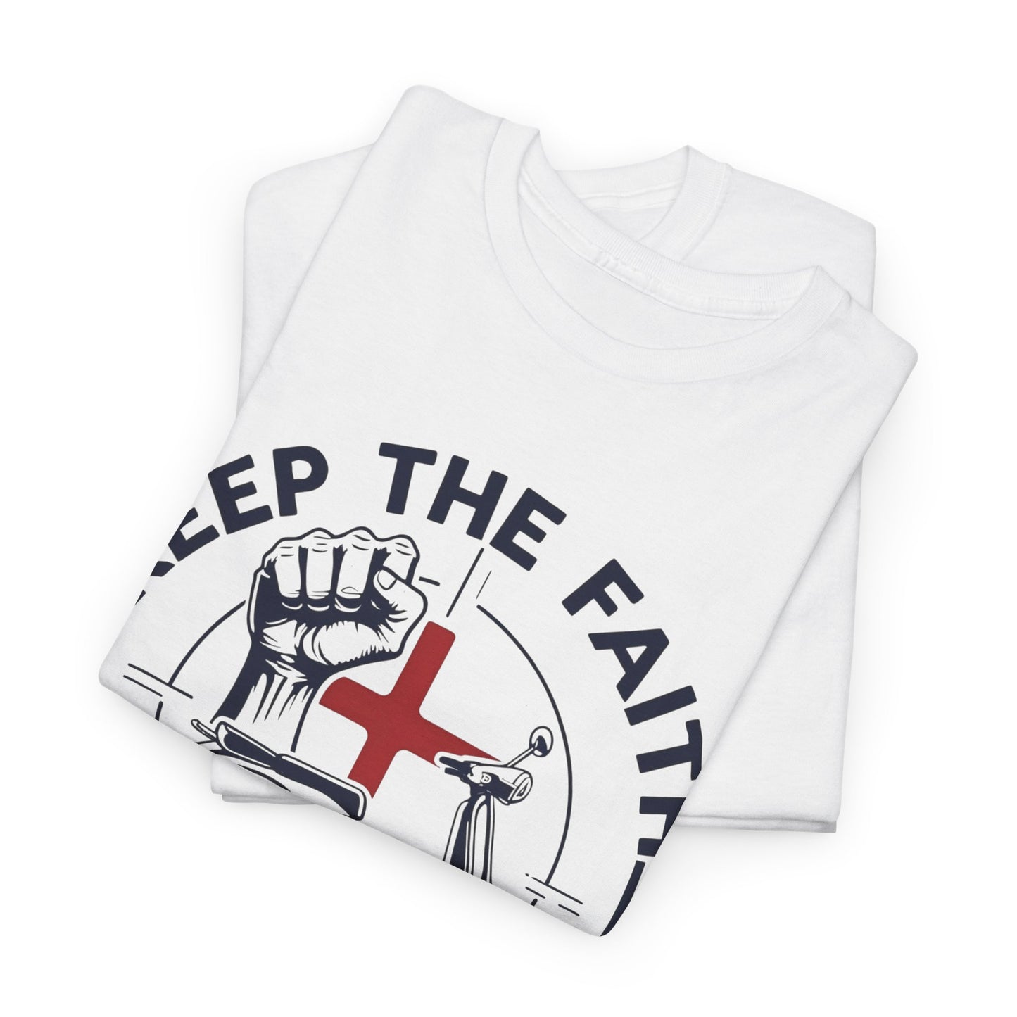 Keep The Faith Northern Soul T-Shirt – Scooter & Cross Design