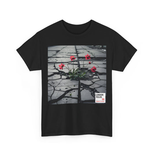 London Fields E8 T-Shirt – Hackney Urban Art & Resilience Wear