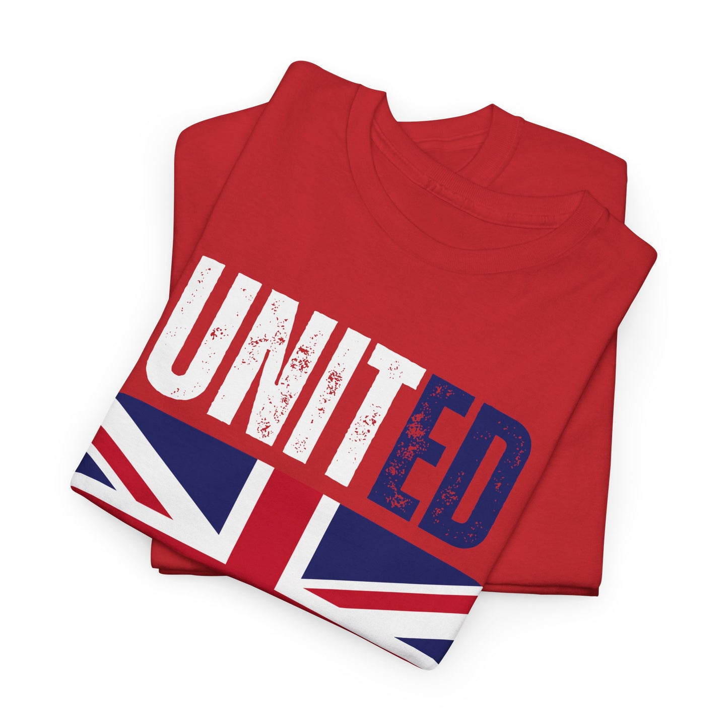 United Country T-Shirt – Union Jack & British Pride Wear – Red
