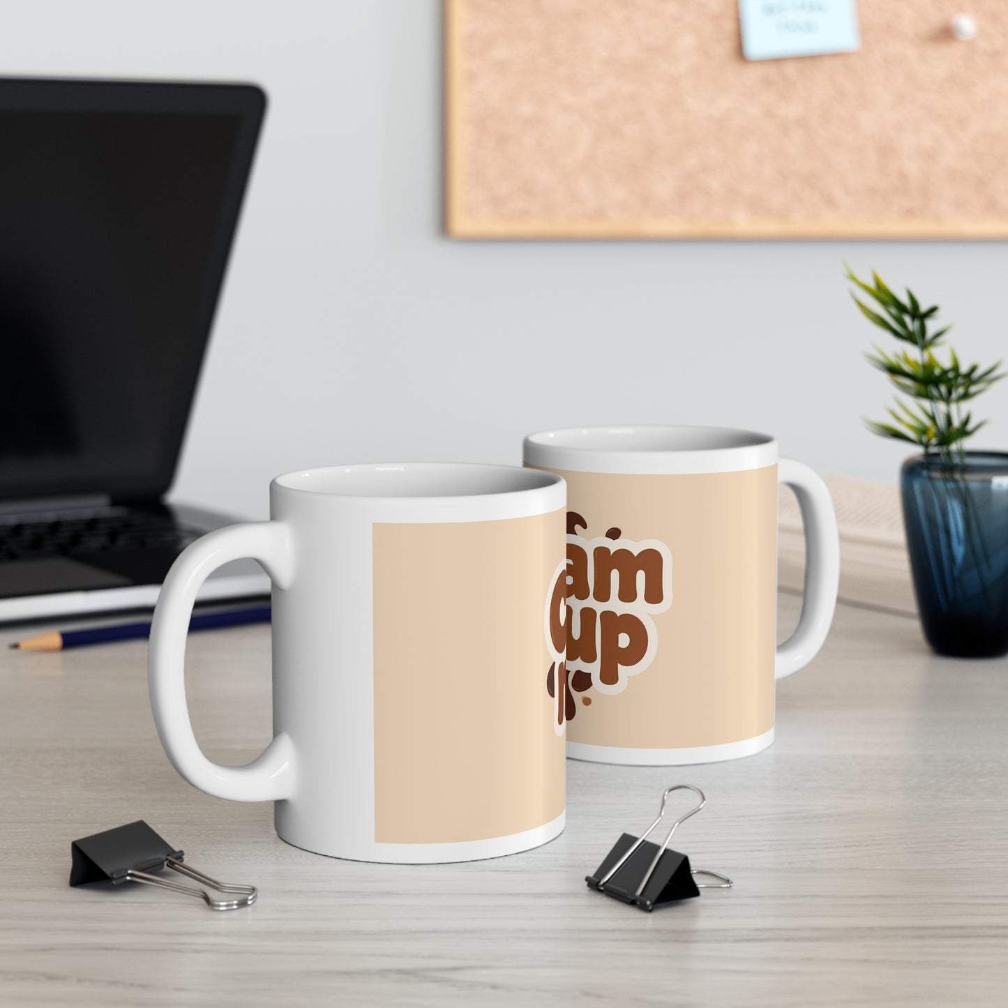 Cream Me Up Mug | Funny Naughty Coffee Cup Gift
