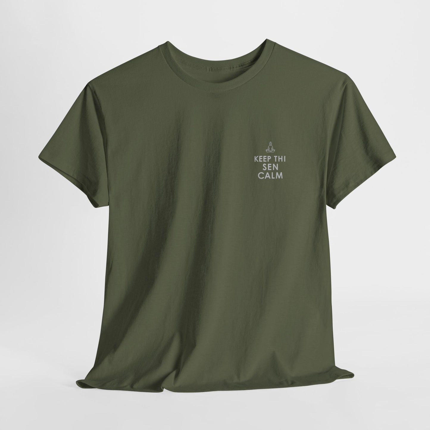 Keep Thi Sen Calm T-Shirt | Simply Yorkshire Collection | Funny Yoga & Meditation Tee