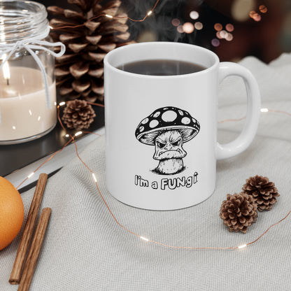 Funny Fungi Mug – Perfect Gift for Mushroom Lovers, Gatherings, Café, Coffee Breaks, Birthdays