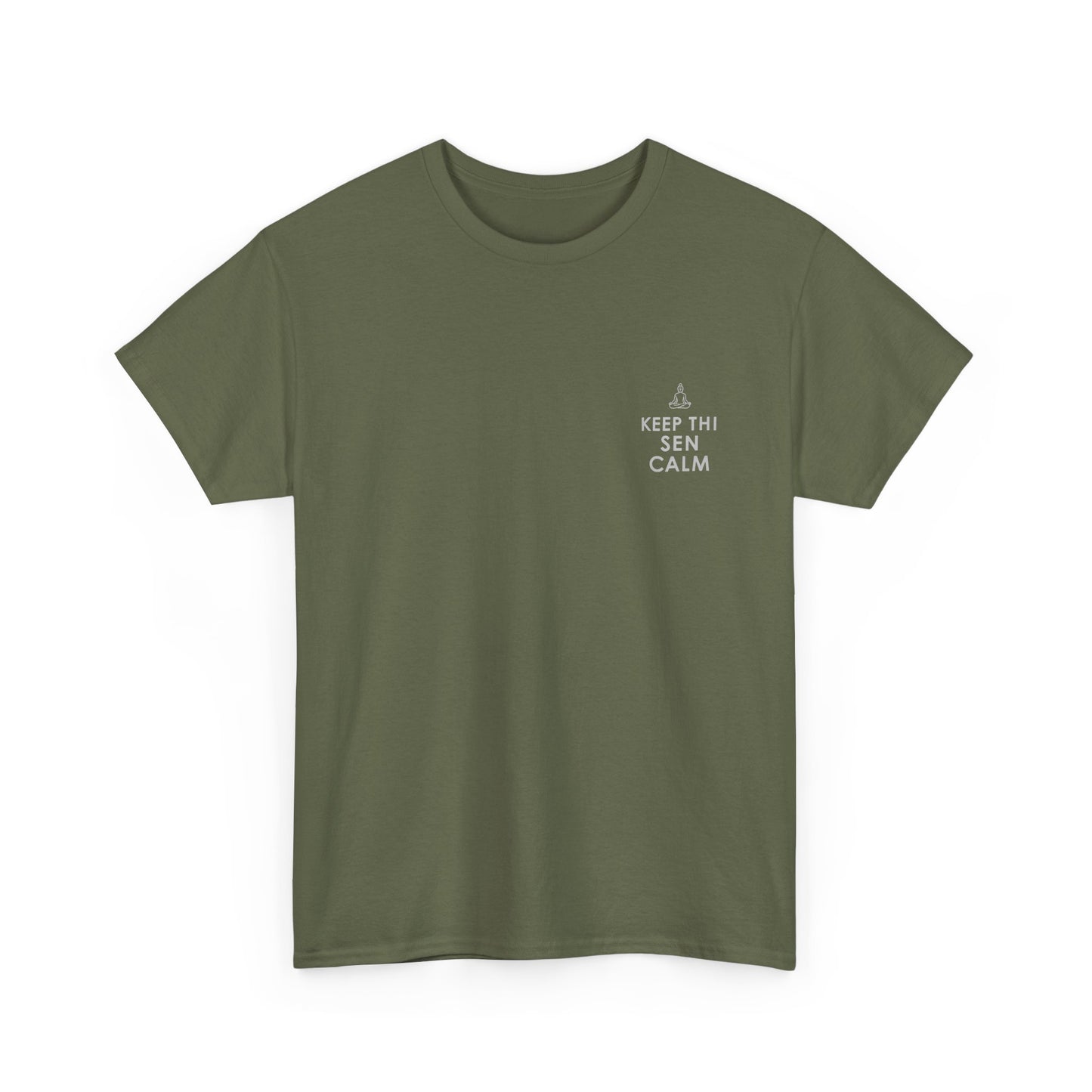 Keep Thi Sen Calm T-Shirt | Simply Yorkshire Collection | Funny Yoga & Meditation Tee