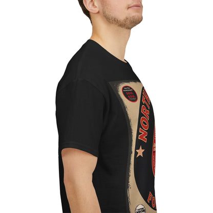 Northern Soul Forever T-Shirt – Vinyl Record & Fist Design – Black