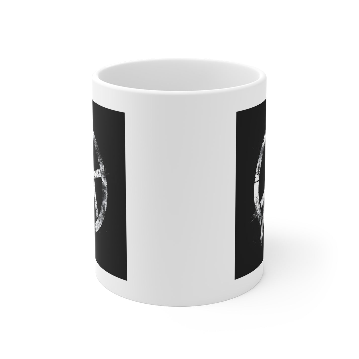 Anarchist Symbol Mug | Unique 11oz Coffee Cup for Activists | Goth Aesthetic Gift, Black and White Tea Mug, Alternative Decor, Edgy [...]