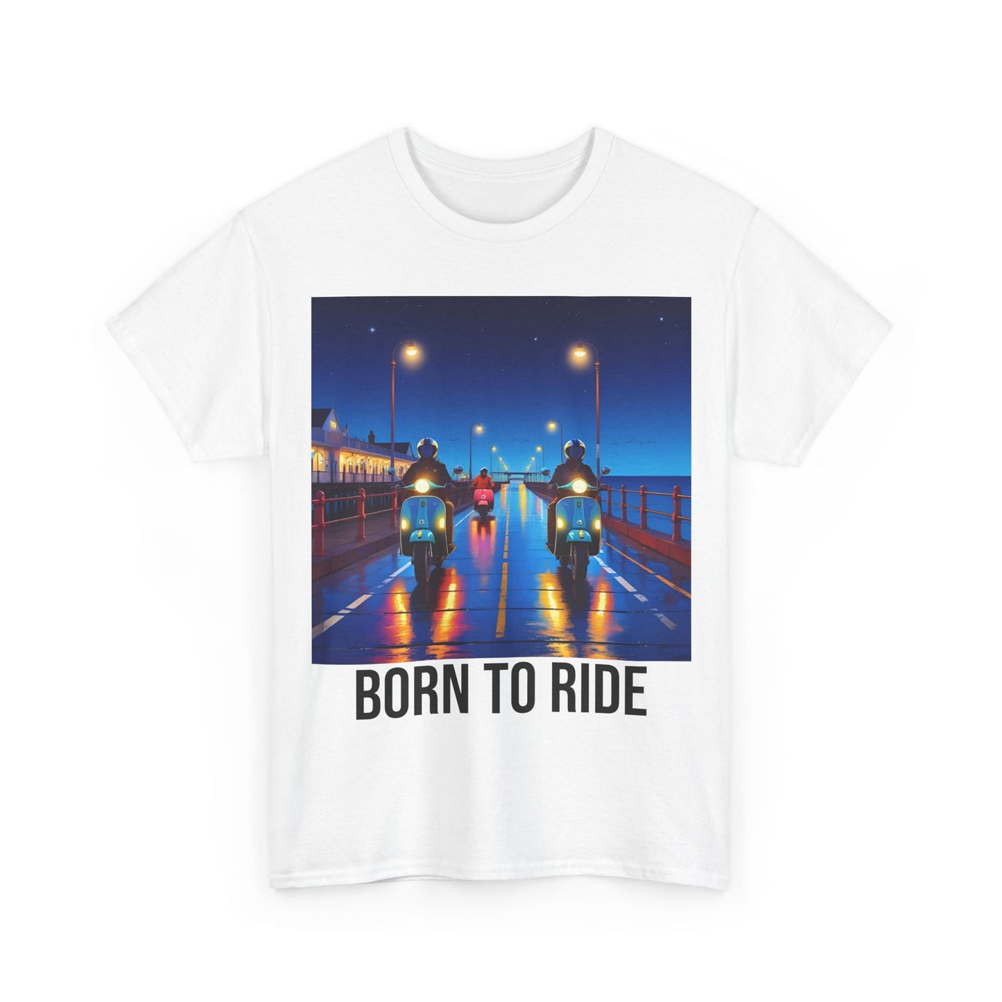 Born To Ride Scooter T-Shirt