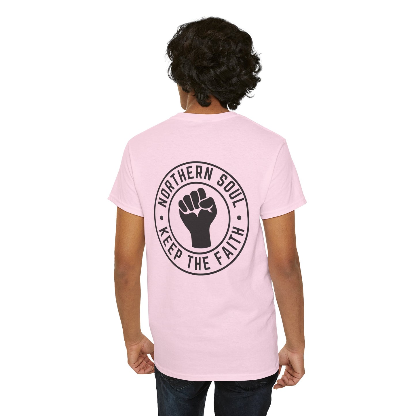 Keep The Faith Northern Soul T-Shirt – Chest and Backprint