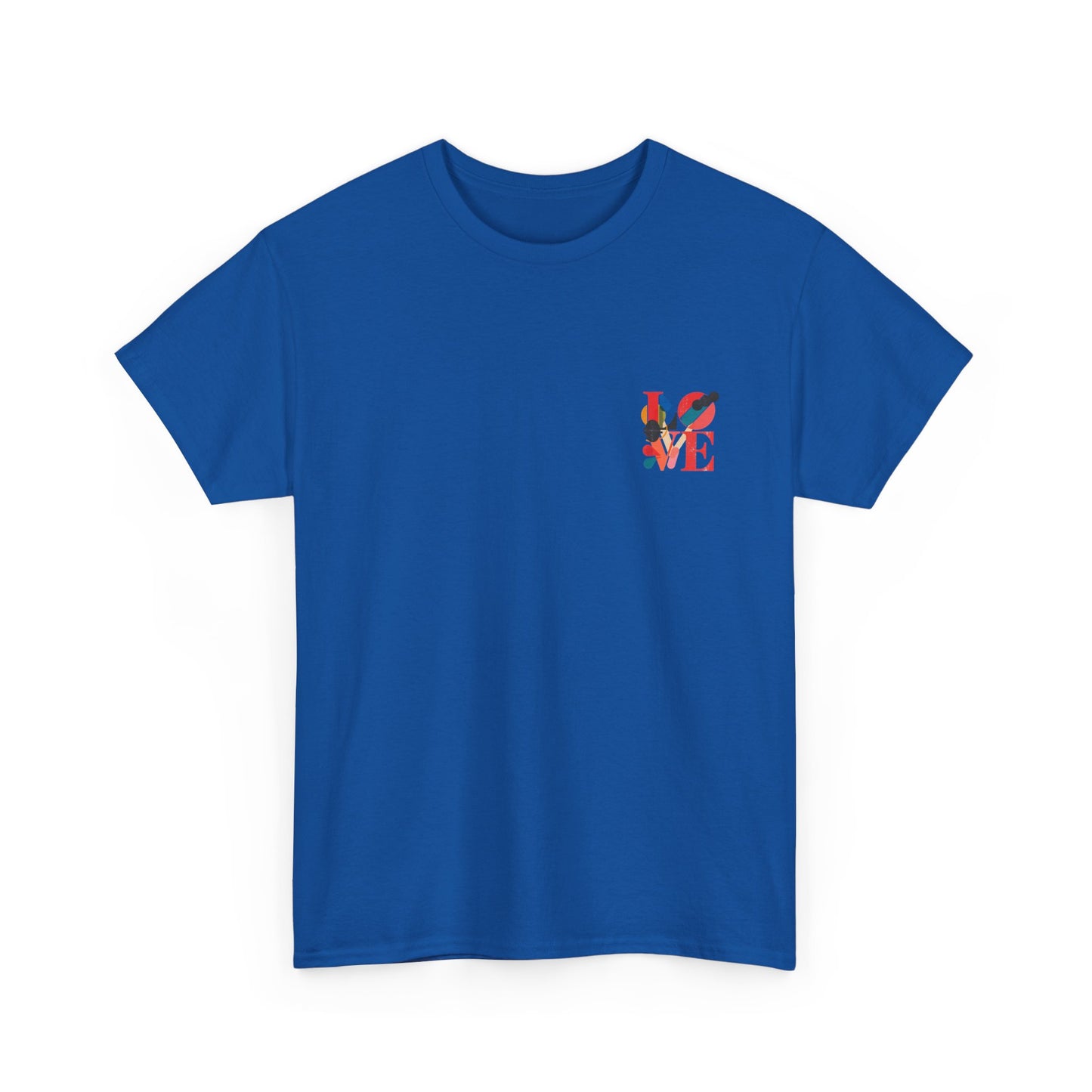 Abstract "LOVE" T-Shirt | Colorful Artistic Graphic Tee