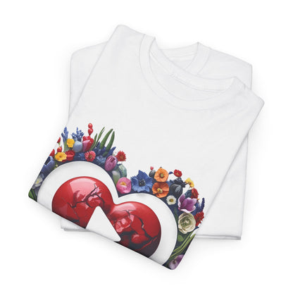 House Is My Heart T-Shirt – House Music & Healing Tee – White