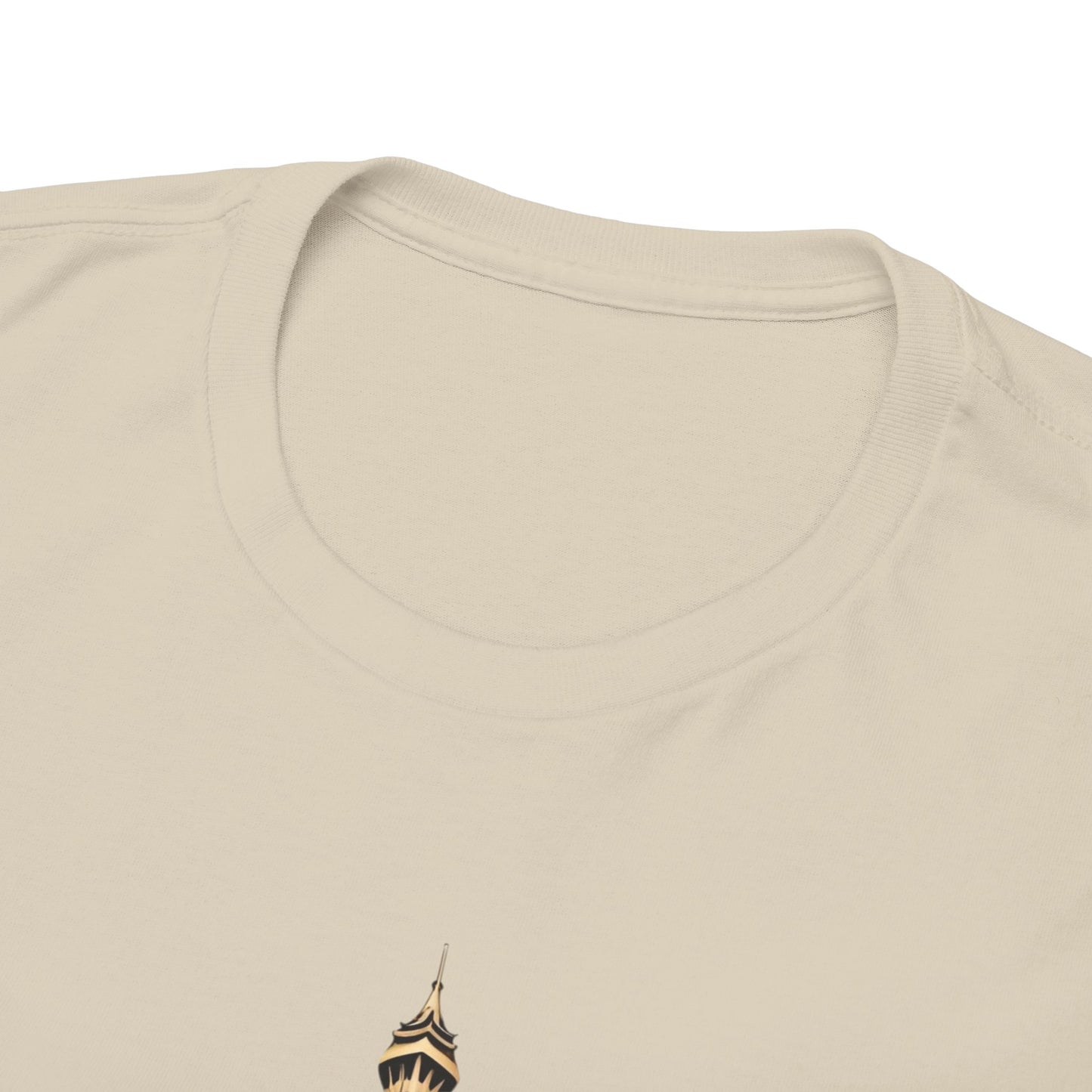 Paris House With Style T-Shirt – Eiffel Tower & Disco Wear – Sand