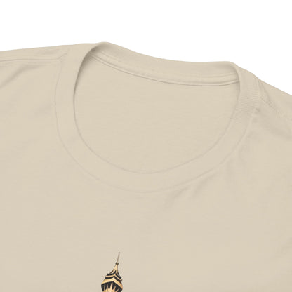 Paris House With Style T-Shirt – Eiffel Tower & Disco Wear – Sand